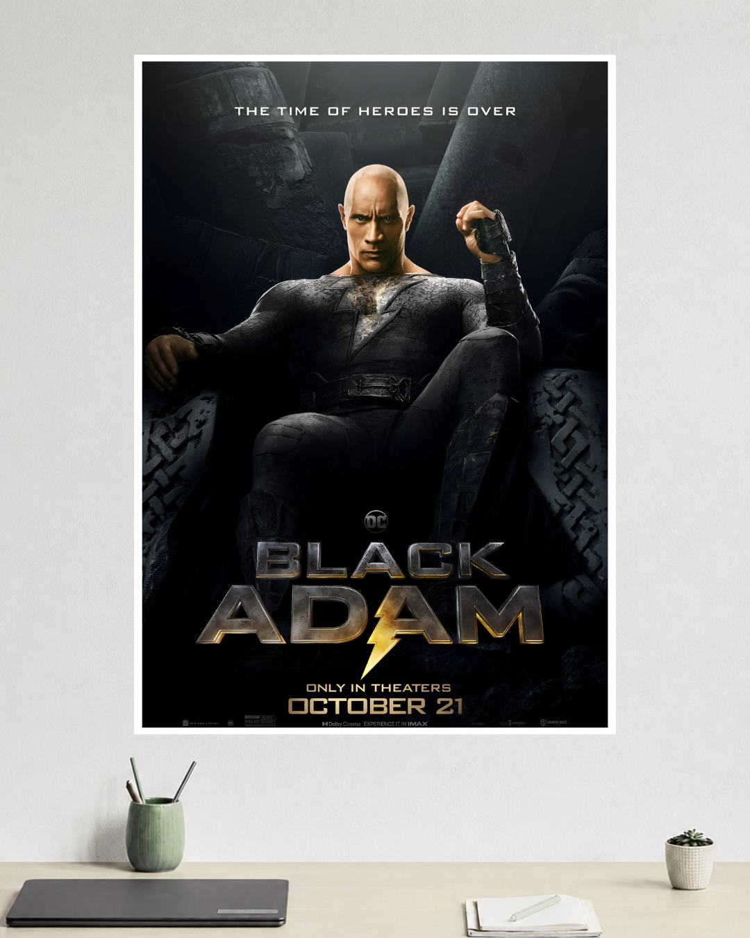 Black Adam | Dwayne Johnson | DC Poster