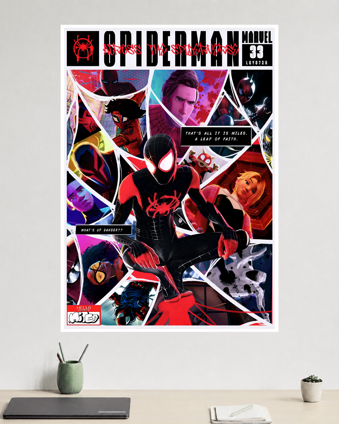 Miles Morales | Spider-Man: Across the Spider-Verse | Marvel Poster
