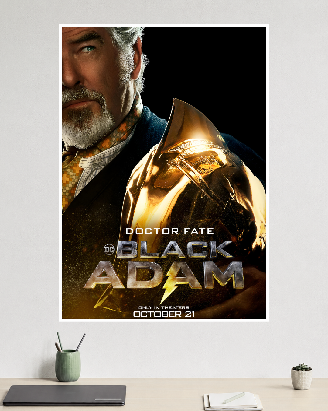 Doctor Fate | Black Adam | Pierce Brosnan | DC Poster