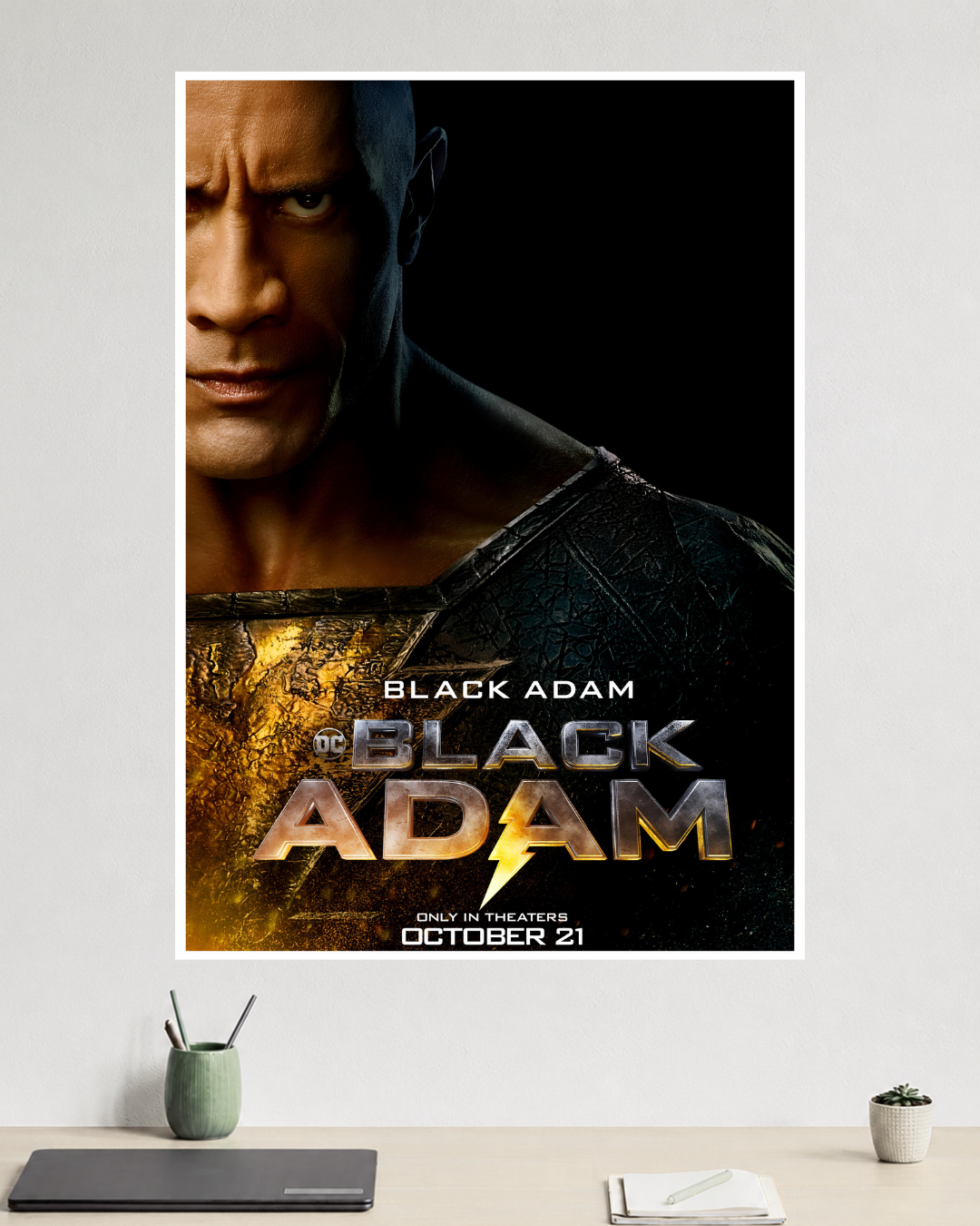Black Adam | Dwayne Johnson | DC Poster