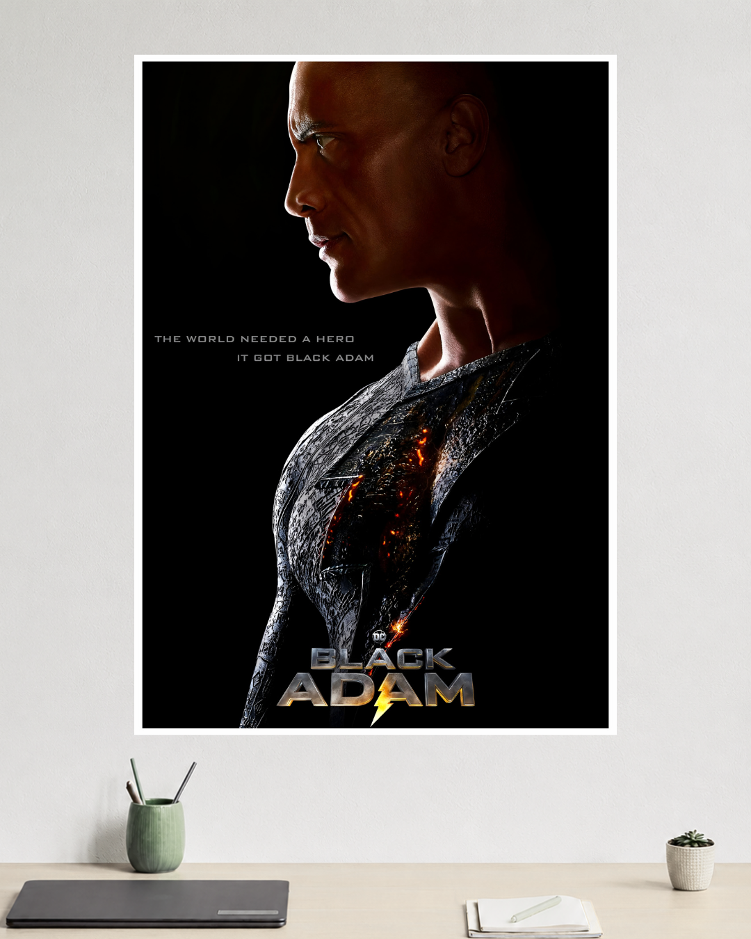 Black Adam | Dwayne Johnson | DC Poster