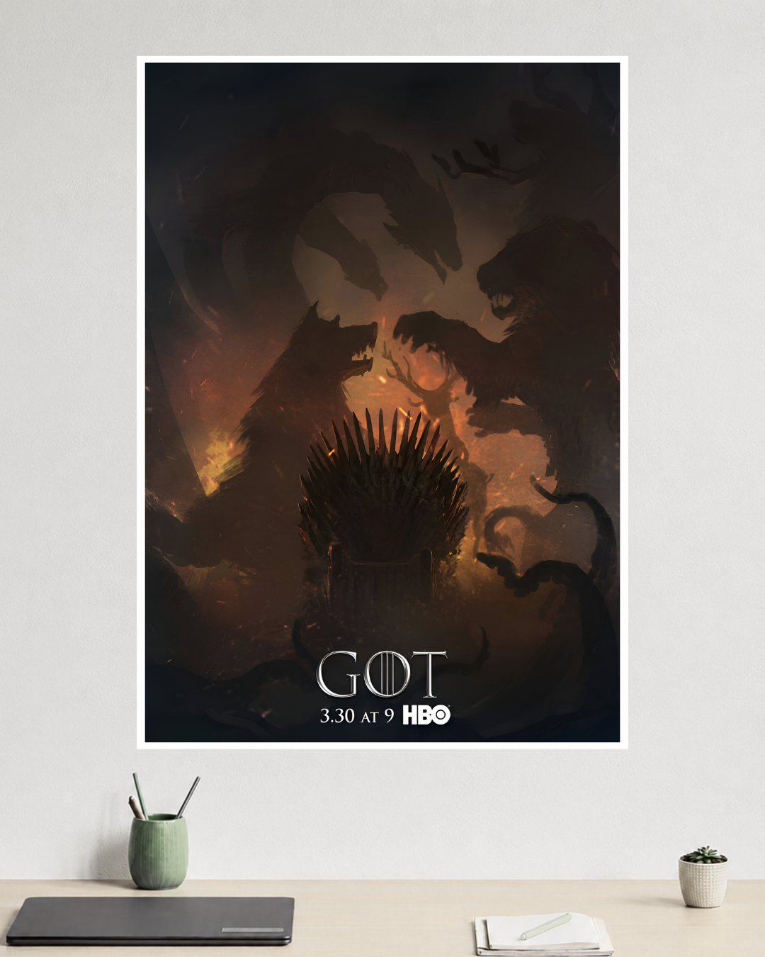 Game of Thrones | The Battle for the Iron Throne | TV-Series Poster