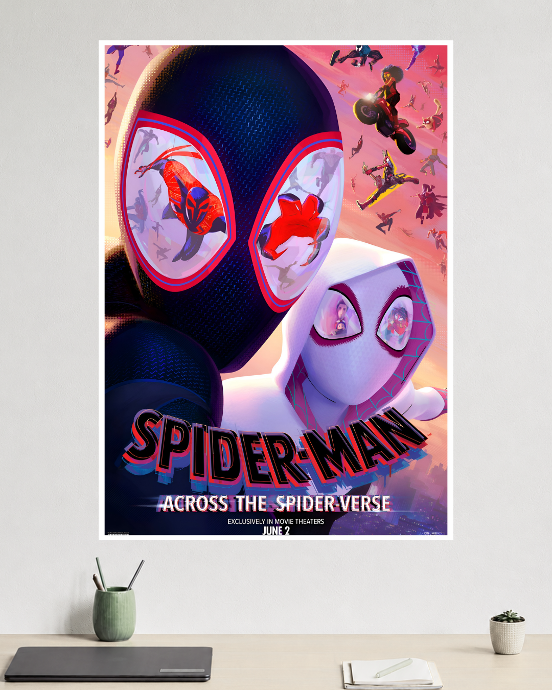 Miles Morales | Gwen Stacy | Spider-Man: Across the Spider-Verse | Marvel Poster