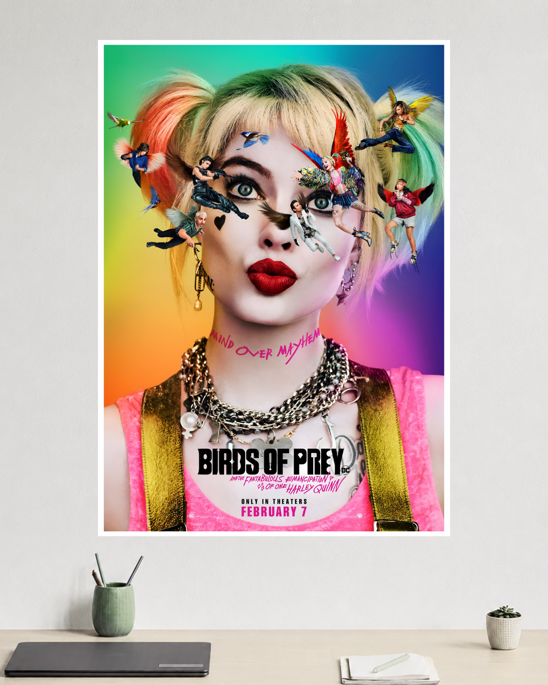 Harley Quinn | Birds of Prey | Margot Robbie | DC Poster