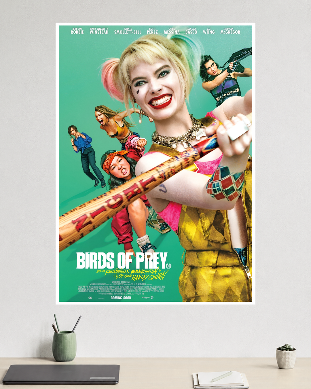 Harley Quinn | Birds of Prey | Margot Robbie | DC Poster