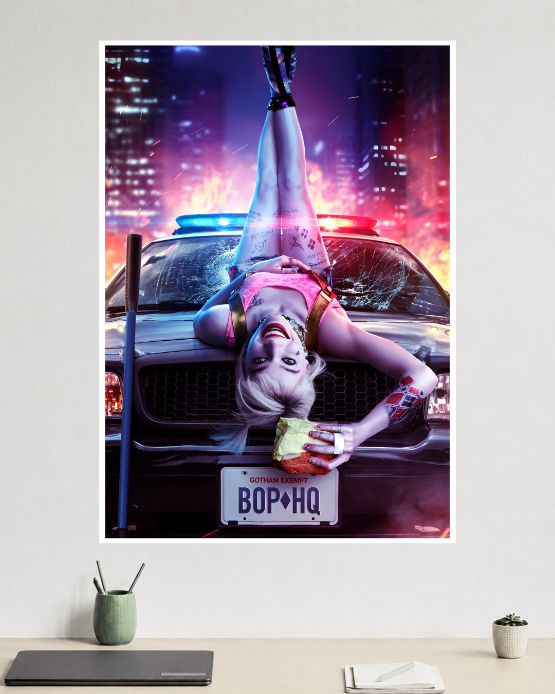 Harley Quinn | Birds of Prey | Margot Robbie | DC Poster