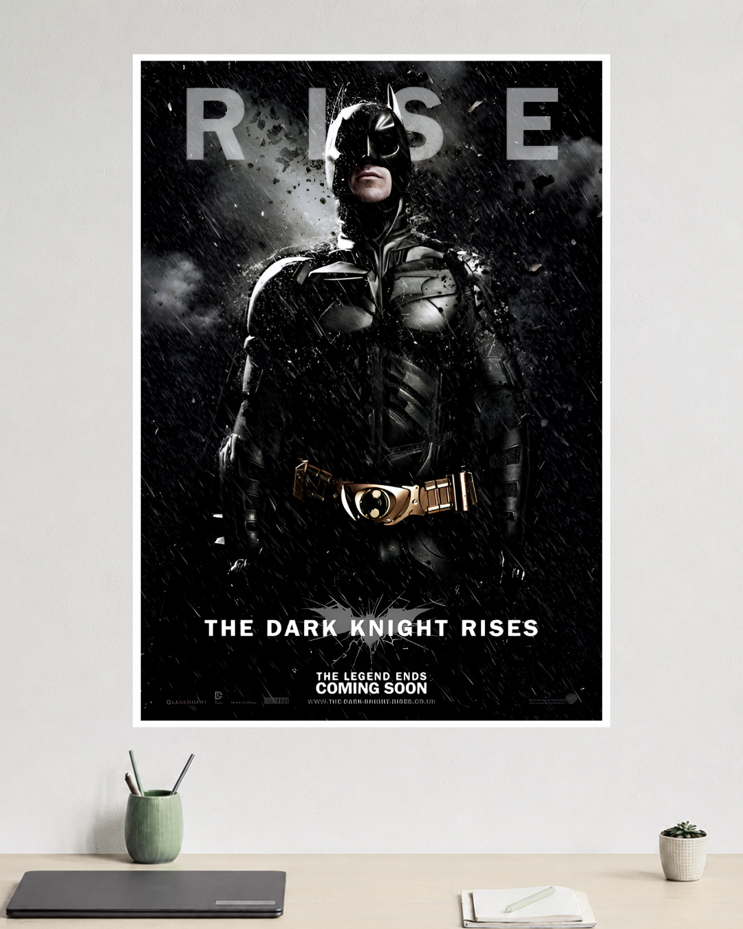 Batman | Christian Bale | The Dark Knight Rises | DC Poster
