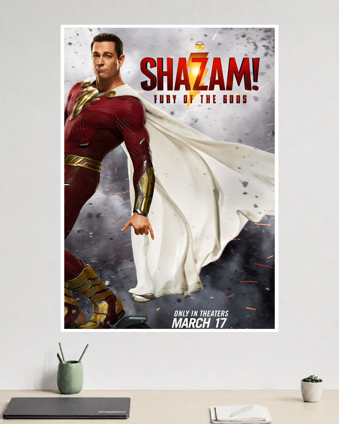Shazam! | Zachary Levi | DC Poster