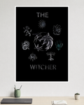 The Witcher | Witcher Schools Emblems | TV-Series Poster