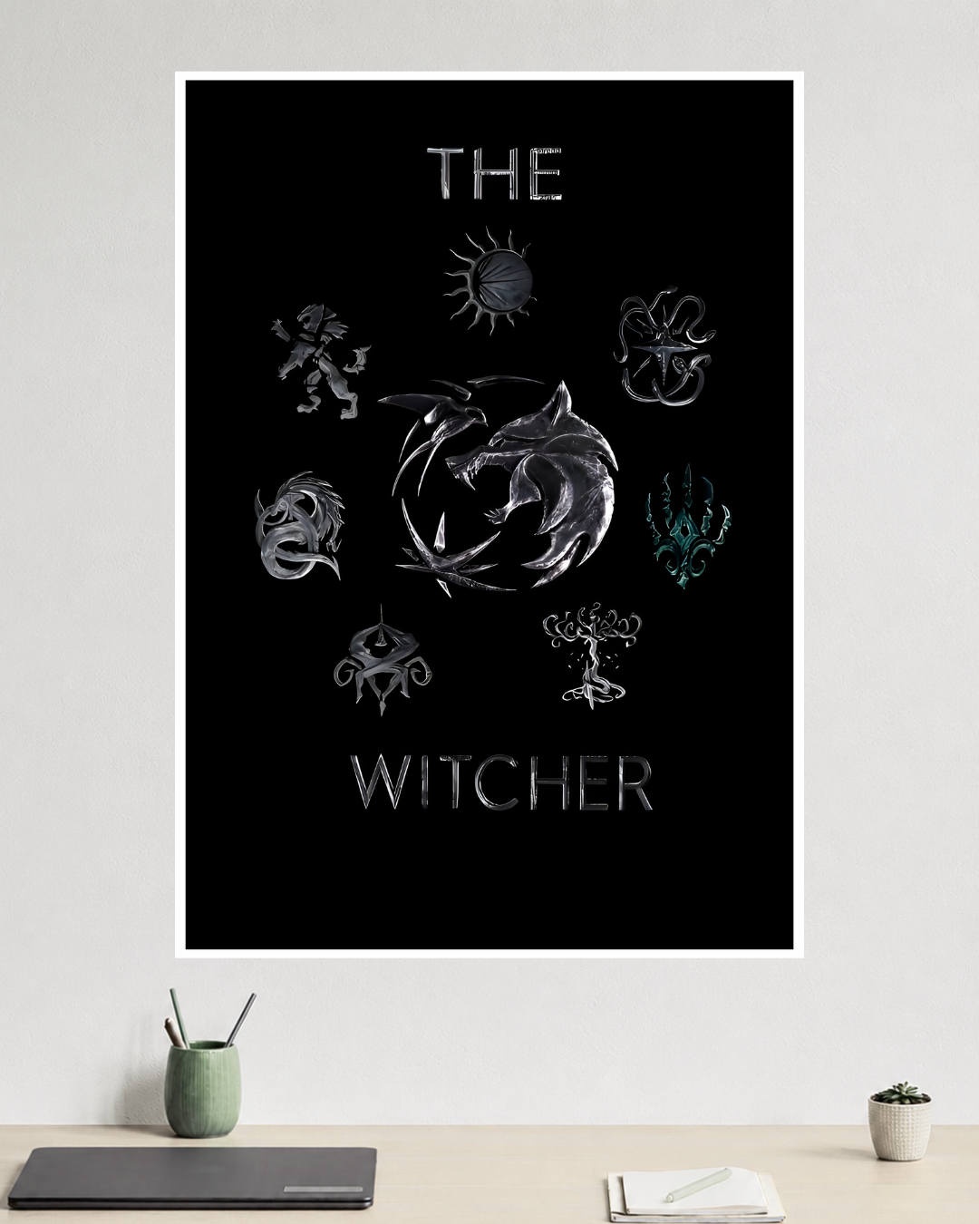 The Witcher | Witcher Schools Emblems | TV-Series Poster