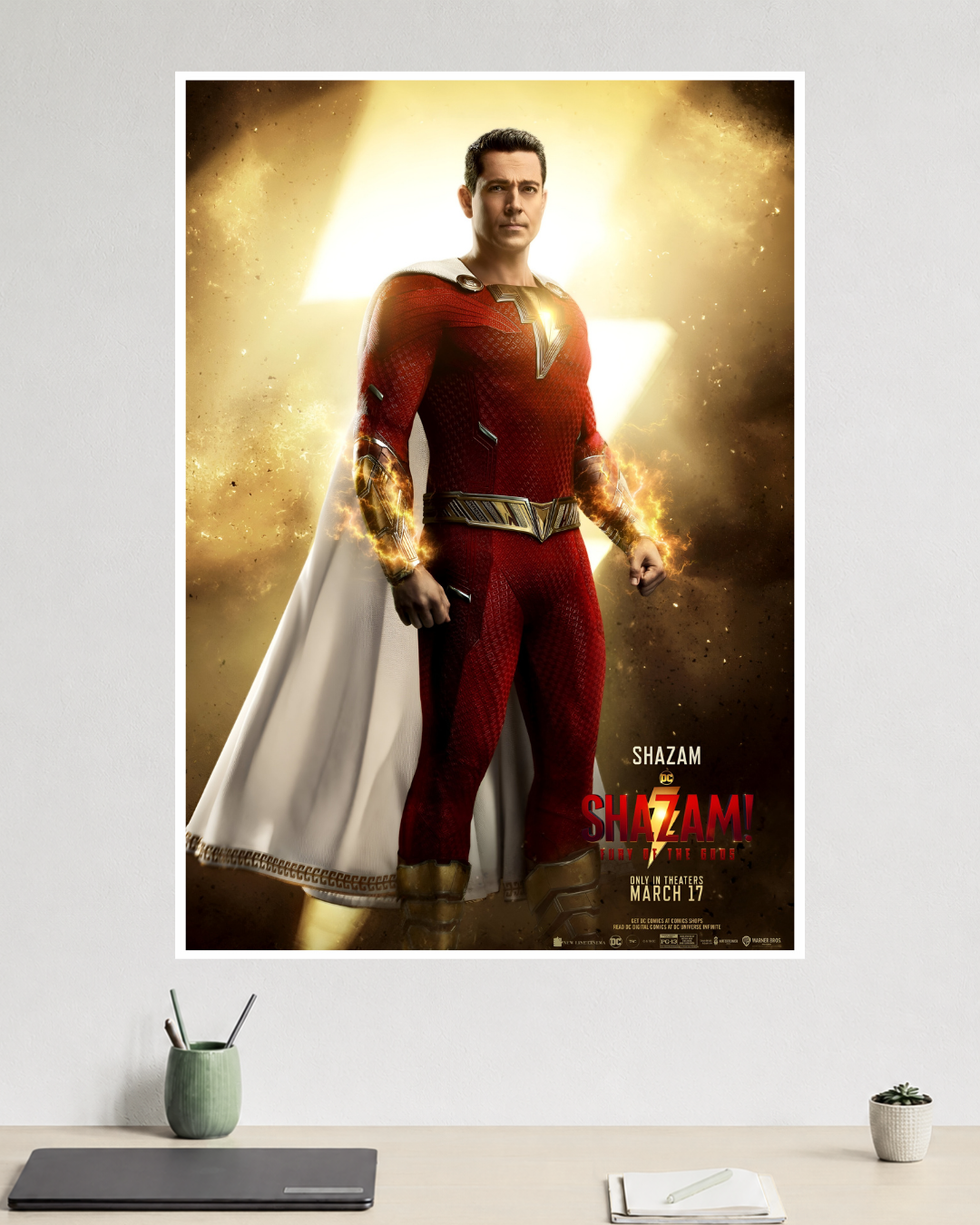 Shazam! | Zachary Levi | DC Poster