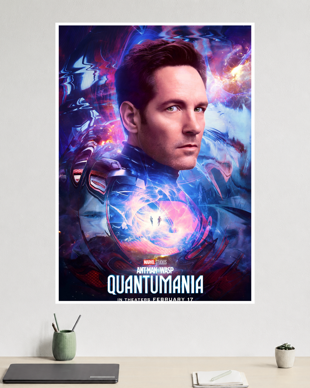 Ant-Man and the Wasp: Quantumania | Paul Rudd | Scott Lang | Marvel Poster