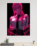 Makima | Chainsaw Man | Anime Poster