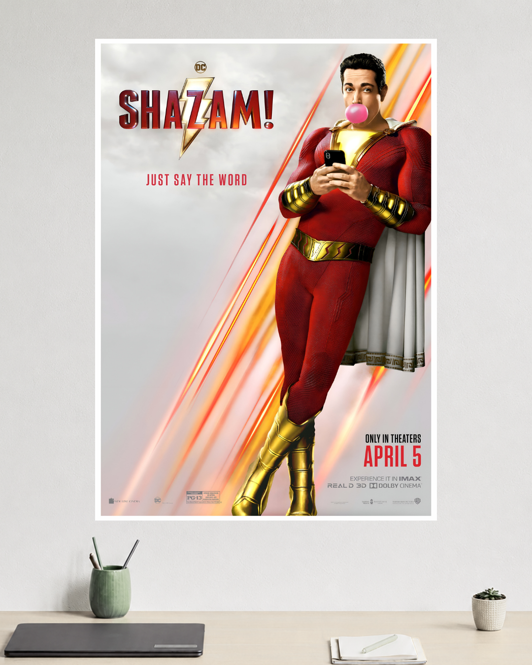 Shazam! | Zachary Levi | DC Poster
