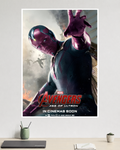 Vision | Avengers: Age of Ultron | Iron Man, Captain America, Thor, Hulk | Marvel  Poster