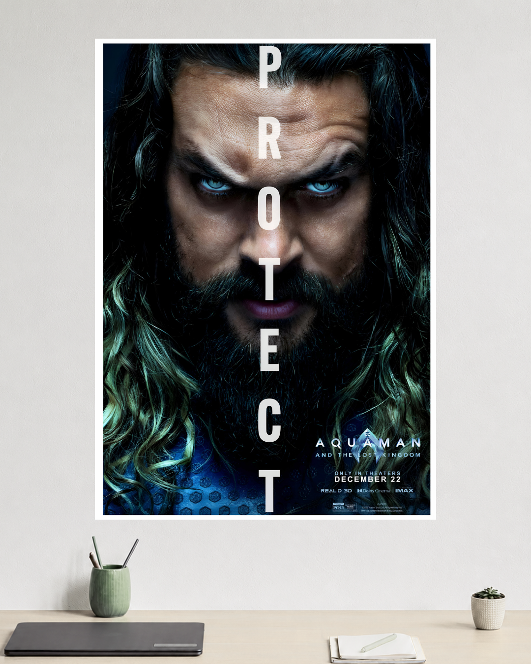 Aquaman | Jason Momoa | King of Atlantis | DC Poster