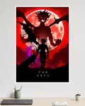 Asta and Devil | Black Clover | Anime Poster