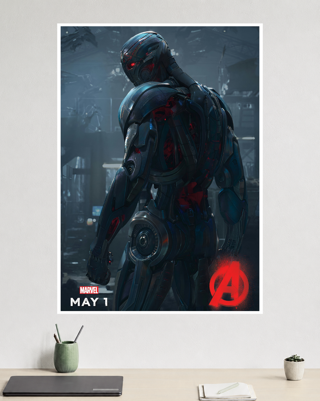Ultron | Avengers: Age of Ultron | Iron Man, Captain America, Thor, Hulk | Marvel Poster