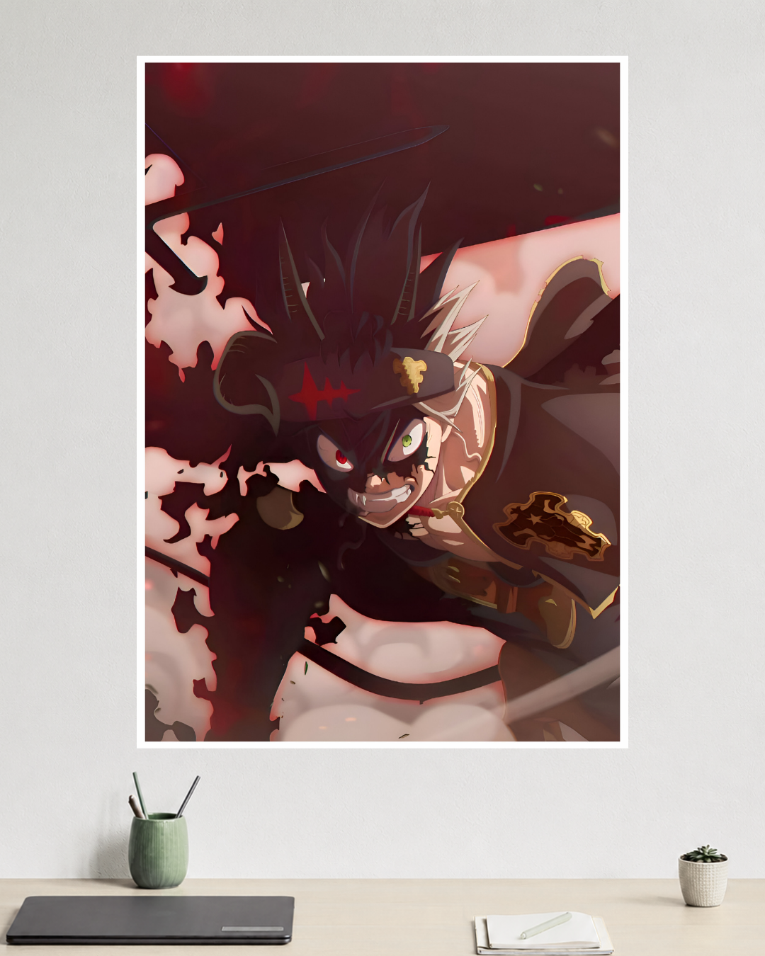 Asta Devil Union | Black Clover | Anime Poster