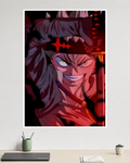 Asta Demon Form | Black Clover | Anime Poster