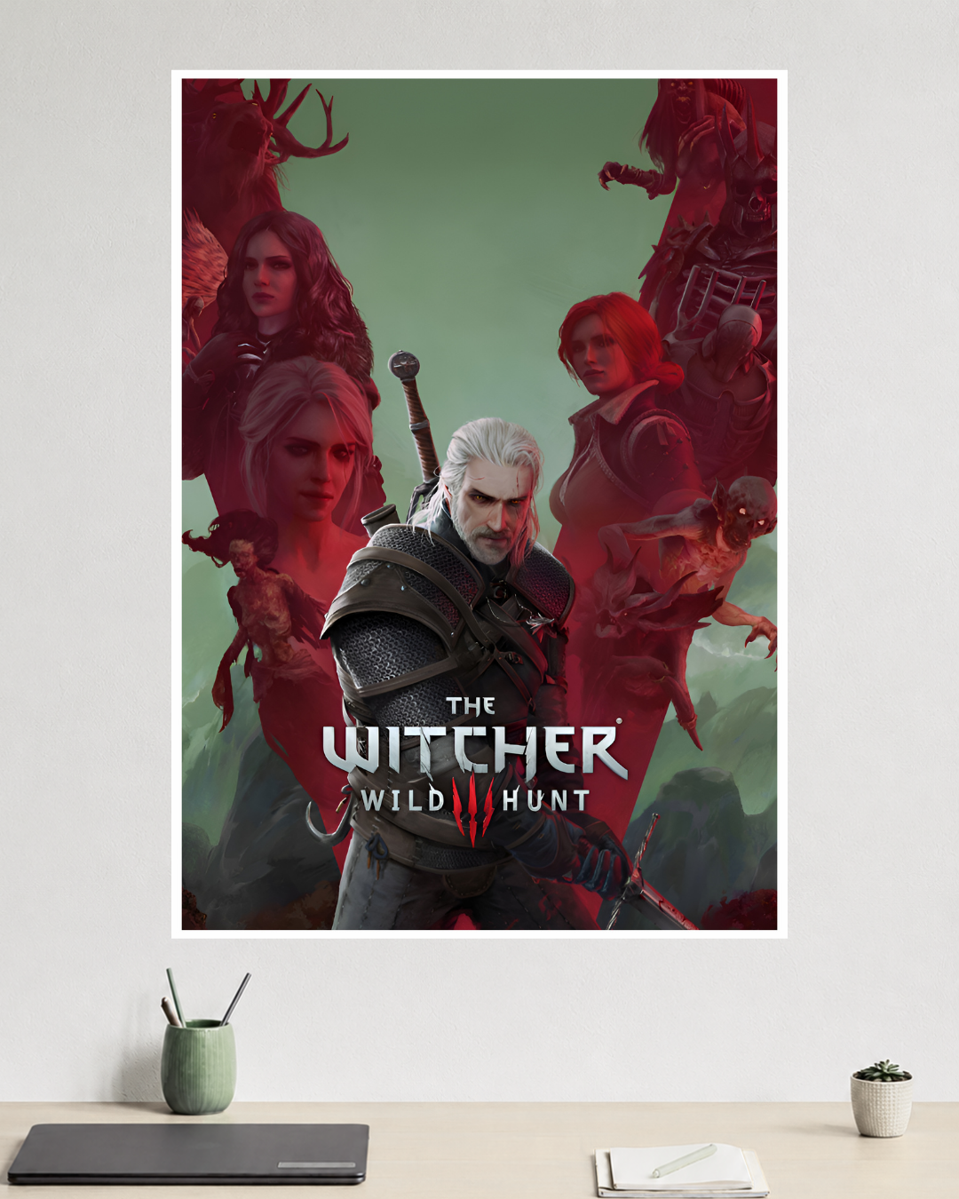 The Witcher 3: Wild Hunt | Geralt of Rivia | Game Poster