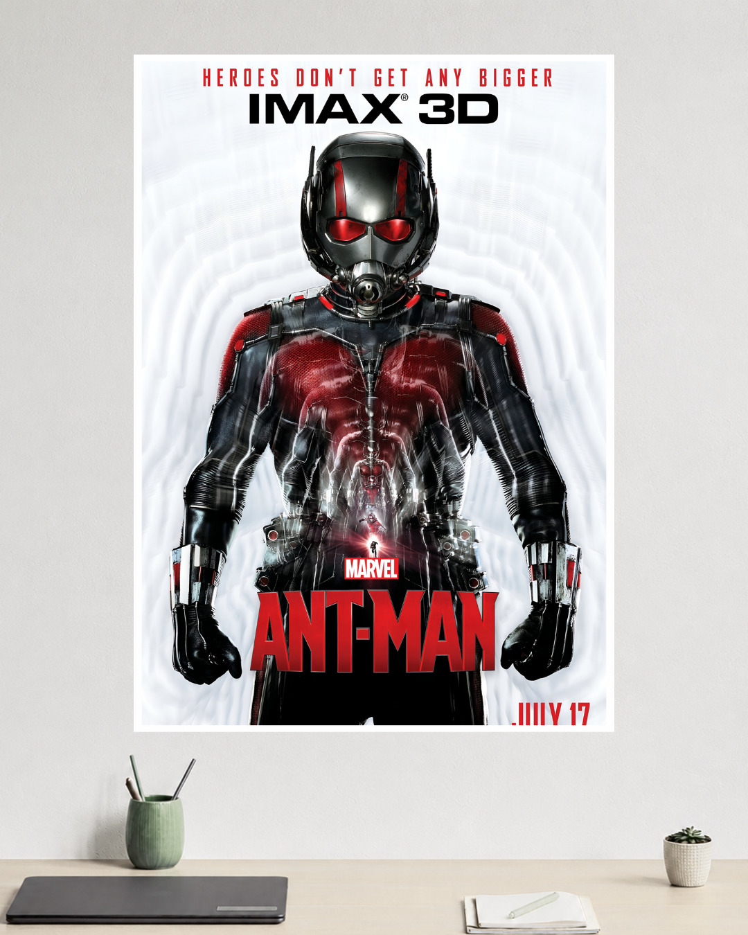 Ant-Man | Scott Lang | Marvel Poster