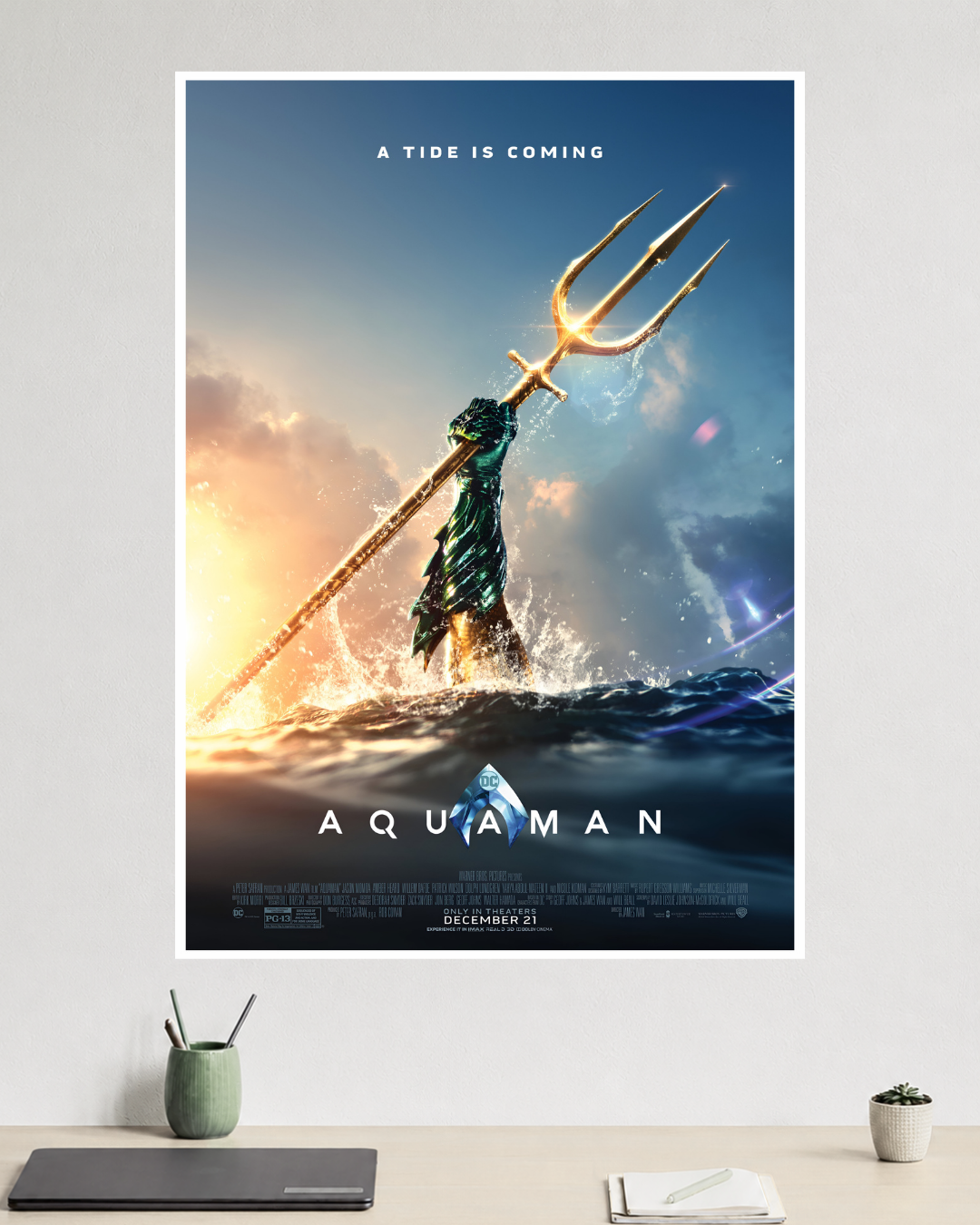 Aquaman | Jason Momoa | King of Atlantis | DC Poster