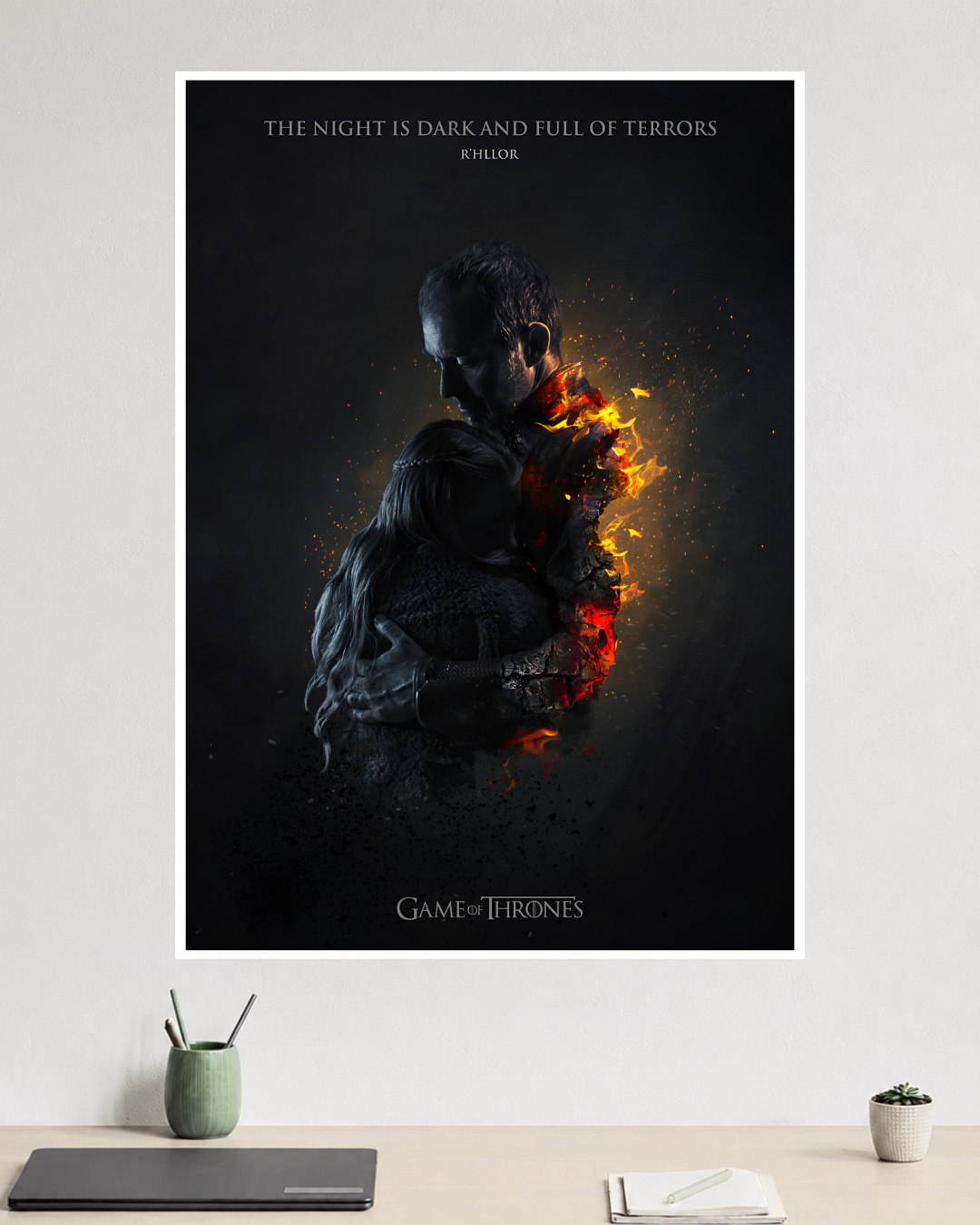 Stannis Baratheon & Shireen | Game of Thrones | TV-Series Poster