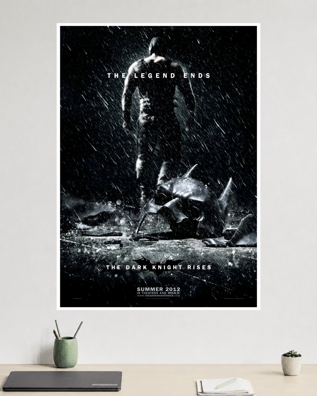 Batman | Christian Bale | The Dark Knight Rises | DC Poster