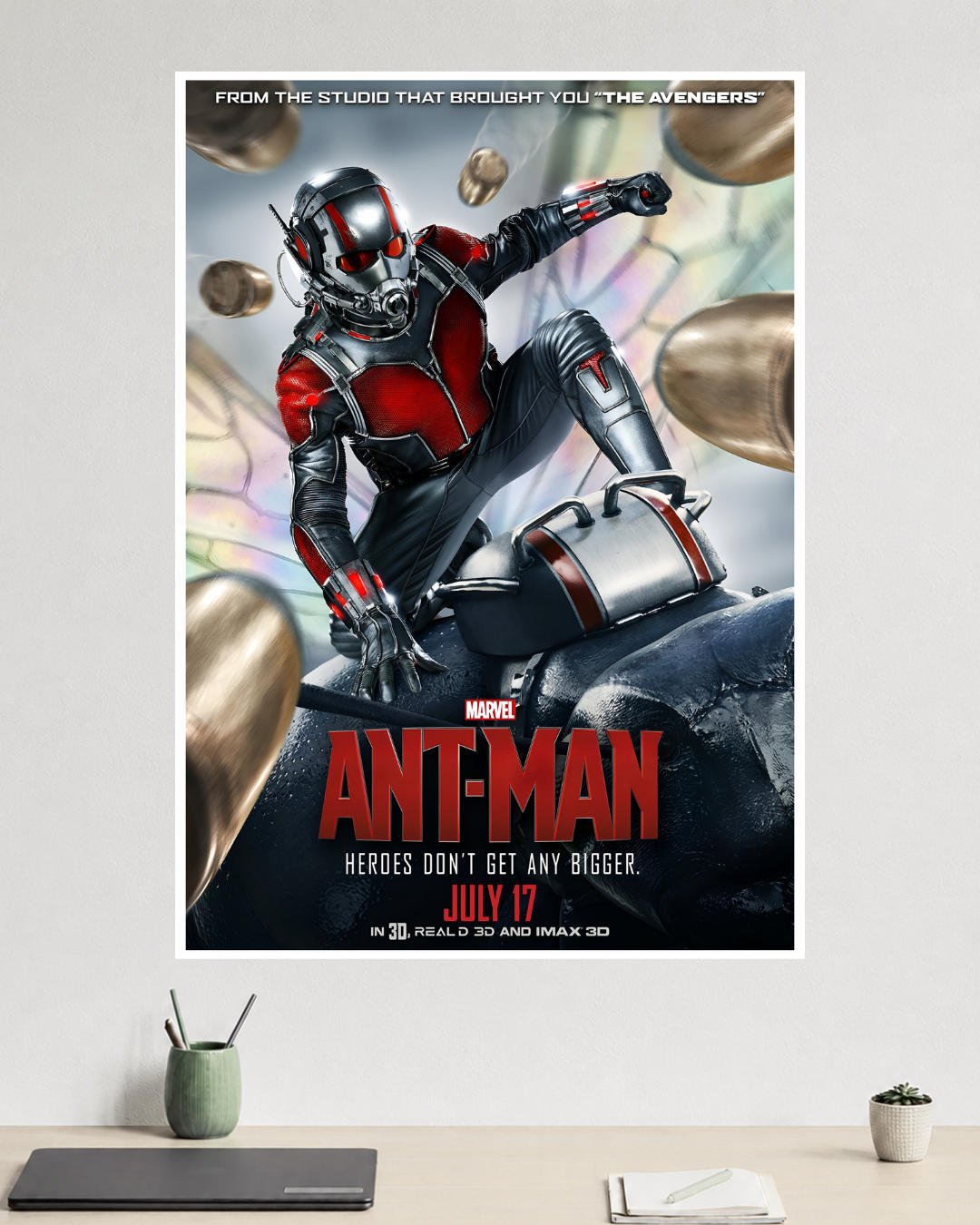 Ant-Man | Scott Lang | Marvel Poster