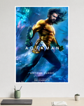 Aquaman Movie Poster | Jason Momoa as King of Atlantis | DC Poster