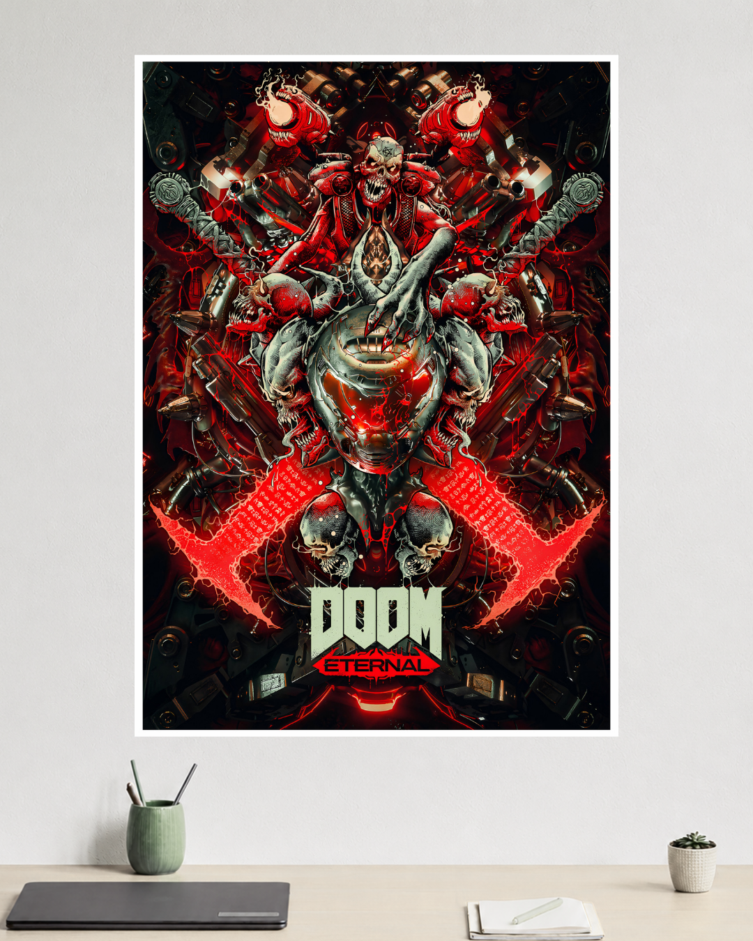 DOOM Eternal | Demon Slayer | Game Poster
