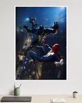 Venom vs Spider-Man | Marvel's Spider-Man 2 | Poster