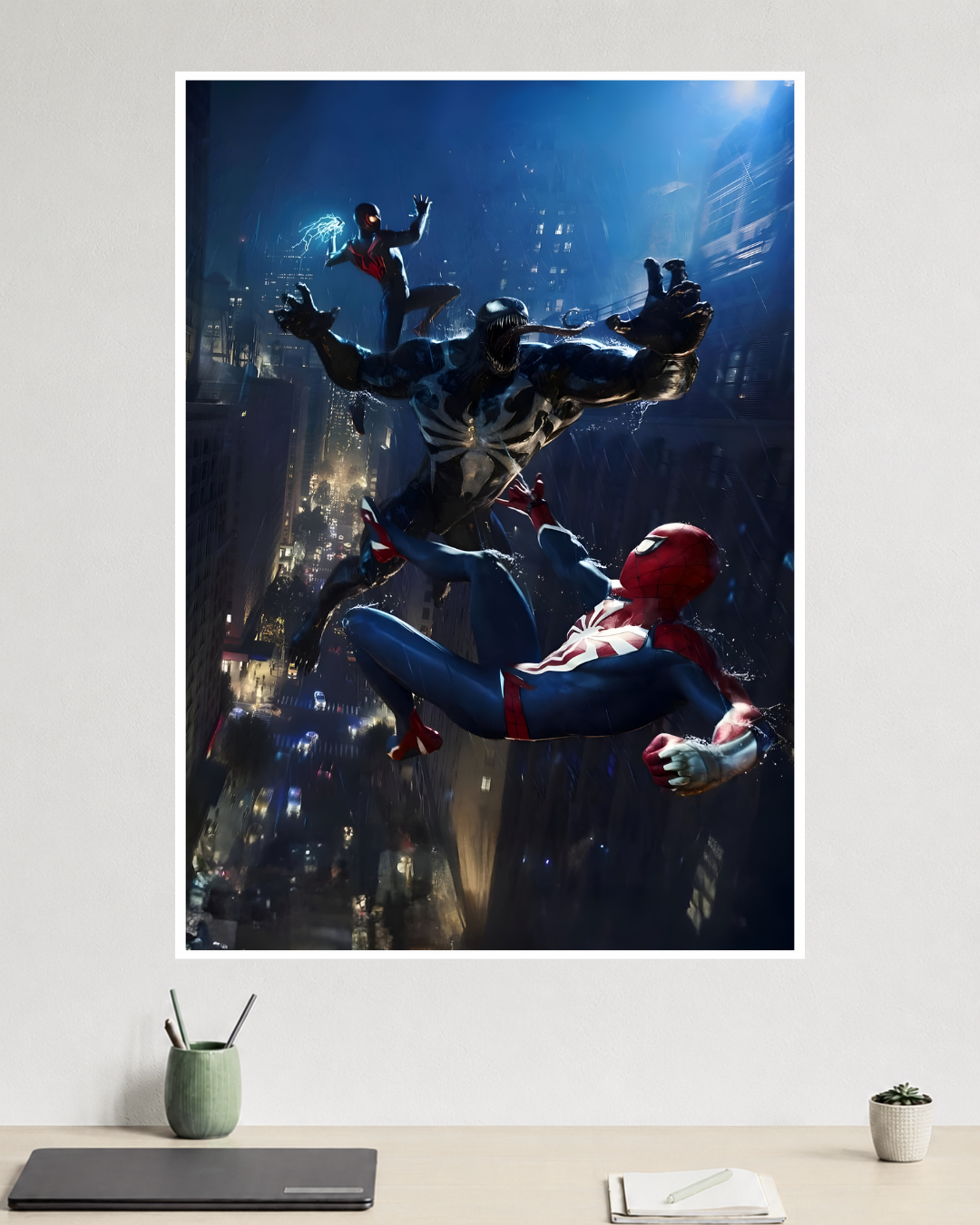 Venom vs Spider-Man | Marvel's Spider-Man 2 | Poster