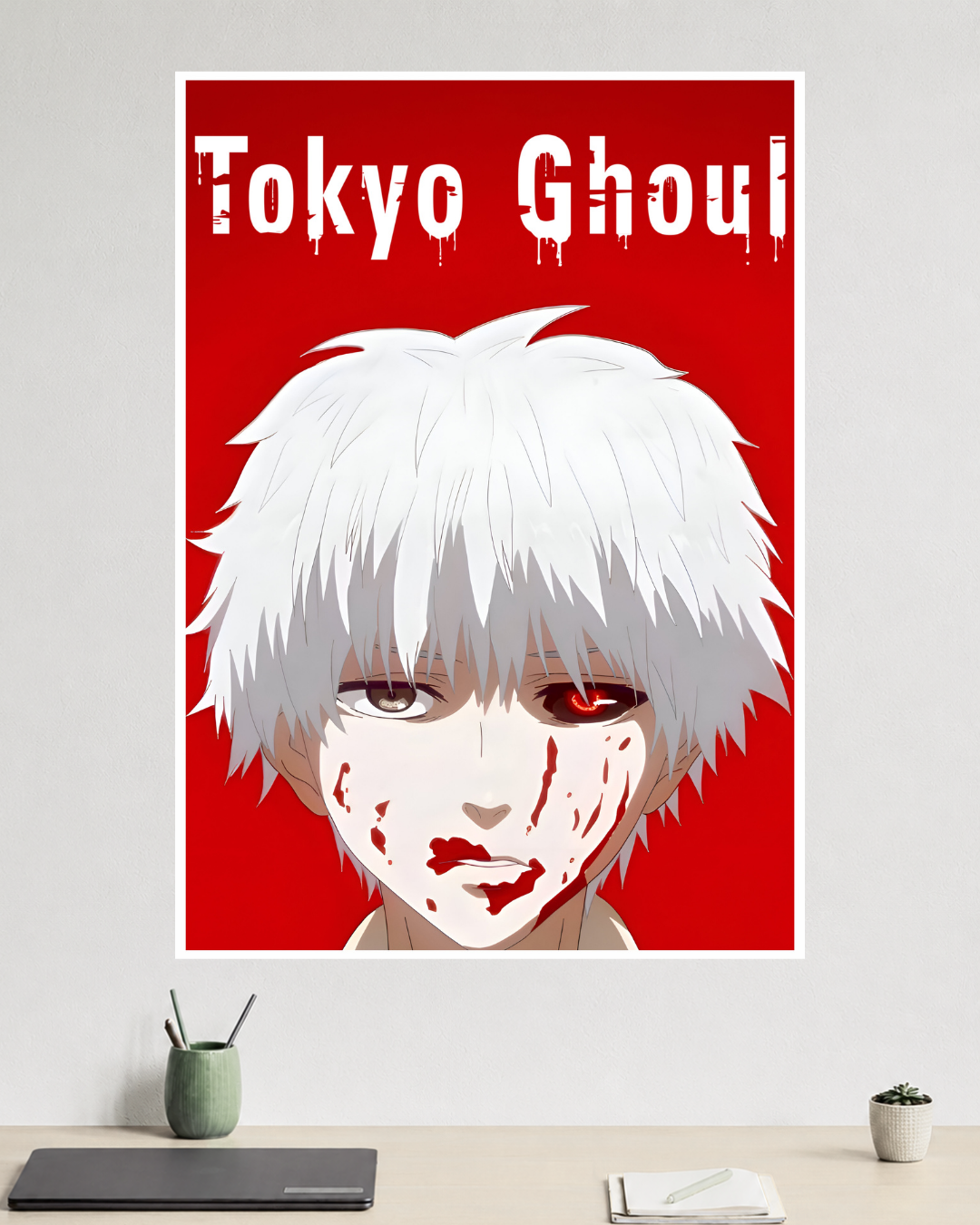 Ken Kaneki Bloodstained | Tokyo Ghoul Dark | Anime Poster