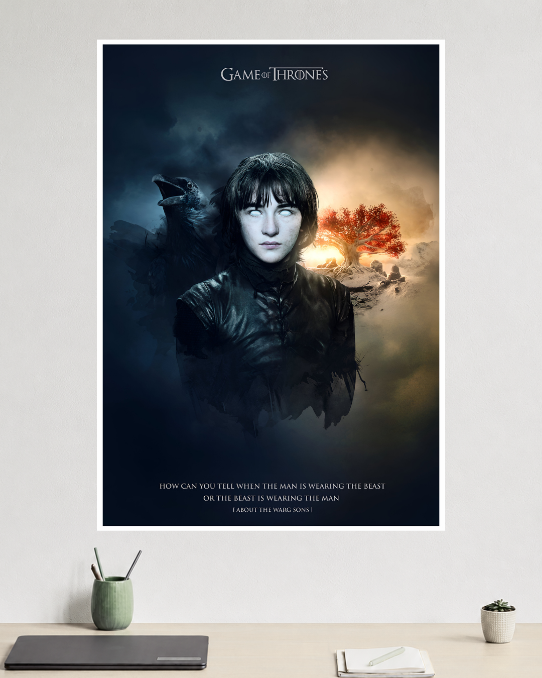 Bran Stark Three-Eyed | Game of Thrones | TV-Series Poster