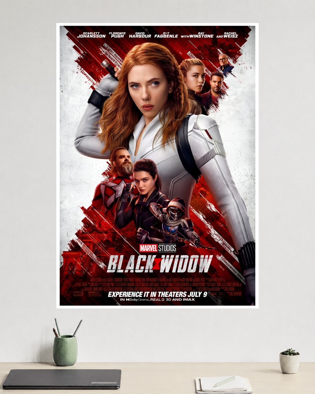 Black Widow | Natasha Romanoff | Scarlett Johansson | Marvel Poster