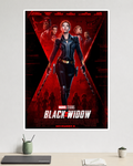 Black Widow | Natasha Romanoff | Scarlett Johansson | Marvel Poster