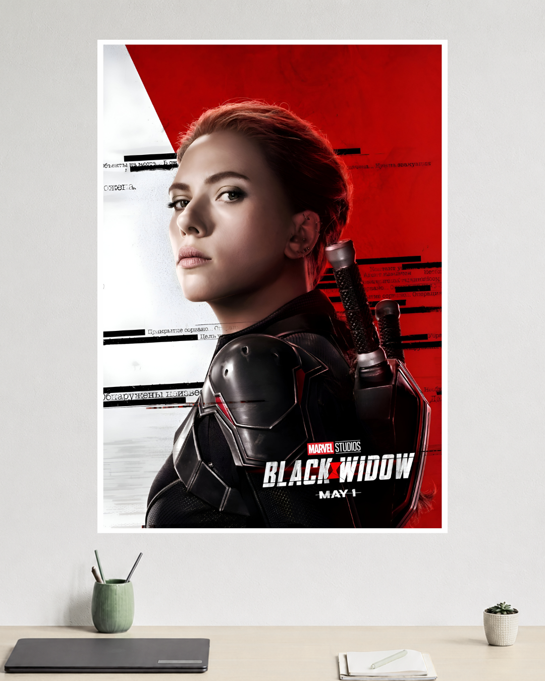 Black Widow | Natasha Romanoff | Scarlett Johansson | Marvel Poster