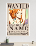 One Piece | Nami | Wanted Poster | Anime Poster