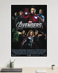 The Avengers | Iron Man, Thor, Hulk & Captain America | Marvel Poster