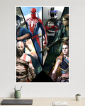 Spider-Man, Kratos, Ellie, Aloy & More | PlayStation Legends | Game Poster