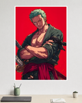 Zoro Warrior’s Pride | One Piece | Anime Poster