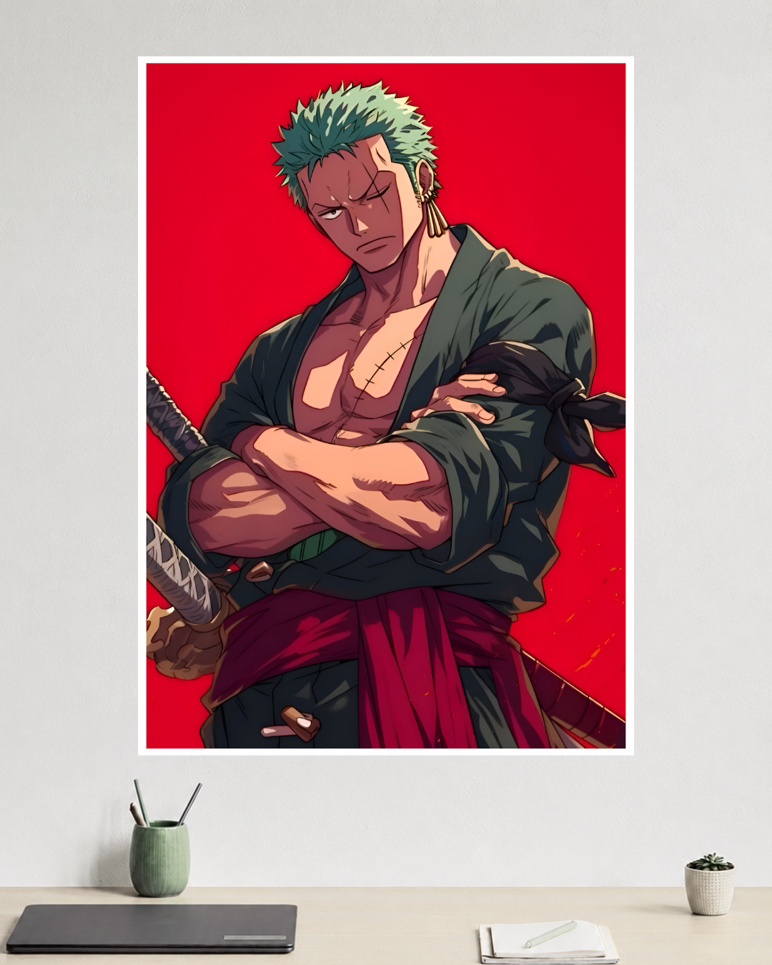 Zoro Warrior’s Pride | One Piece | Anime Poster
