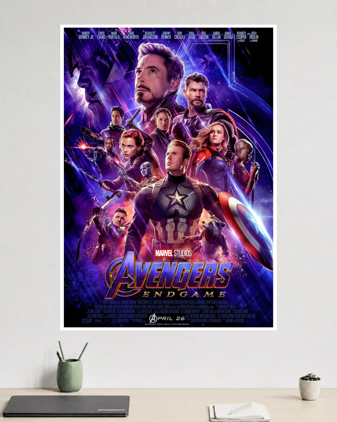 Avengers Endgame | Marvel Studios | Official Movie Poster | Marvel Poster
