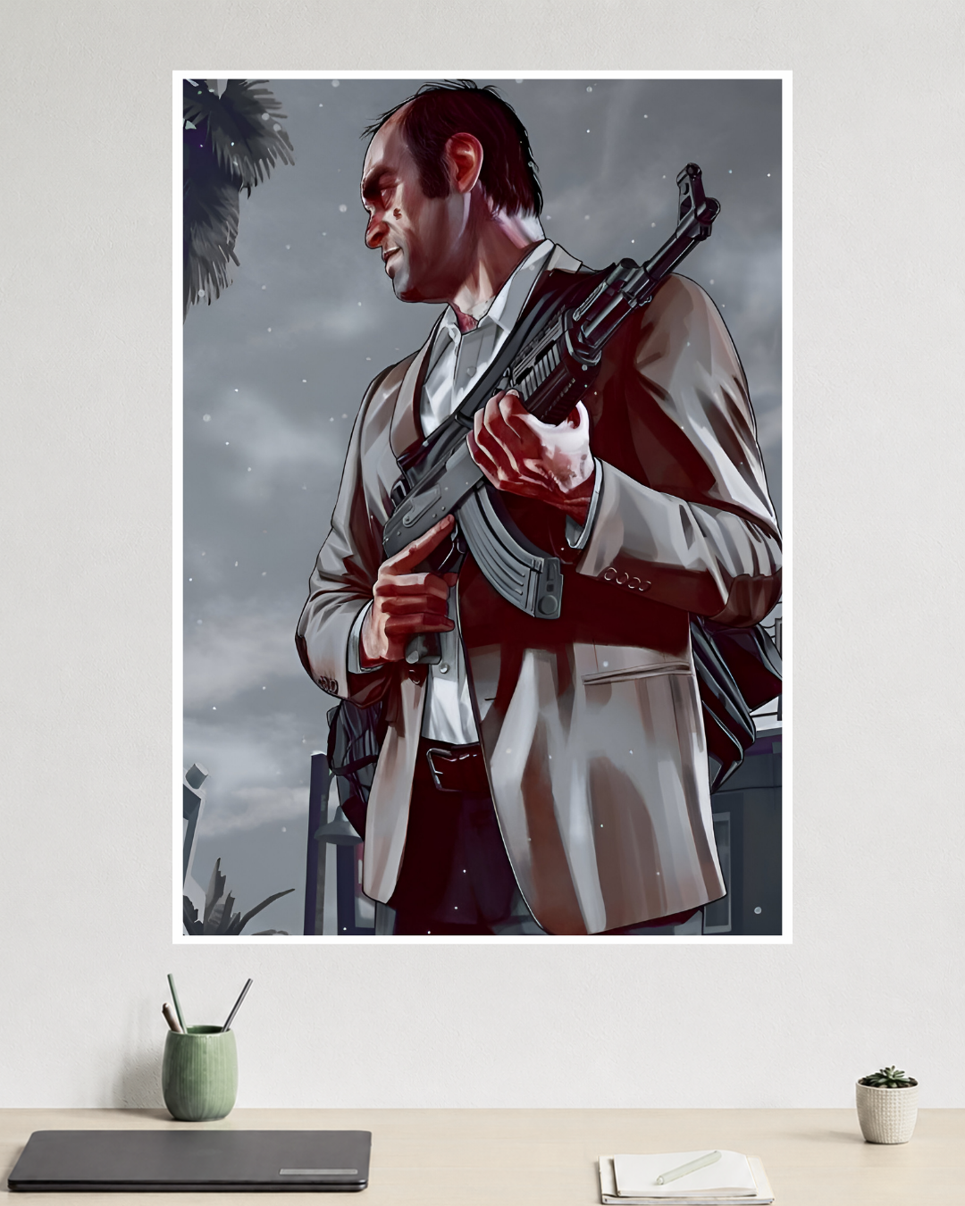 Grand Theft Auto V | GTA 5 | Michael, Trevor & Franklin | Game Poster