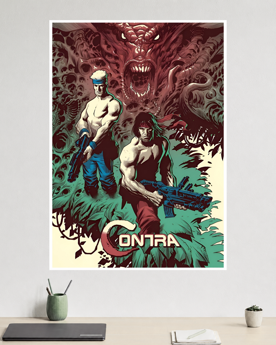 Contra Retro | Contra Reforged | Game Poster