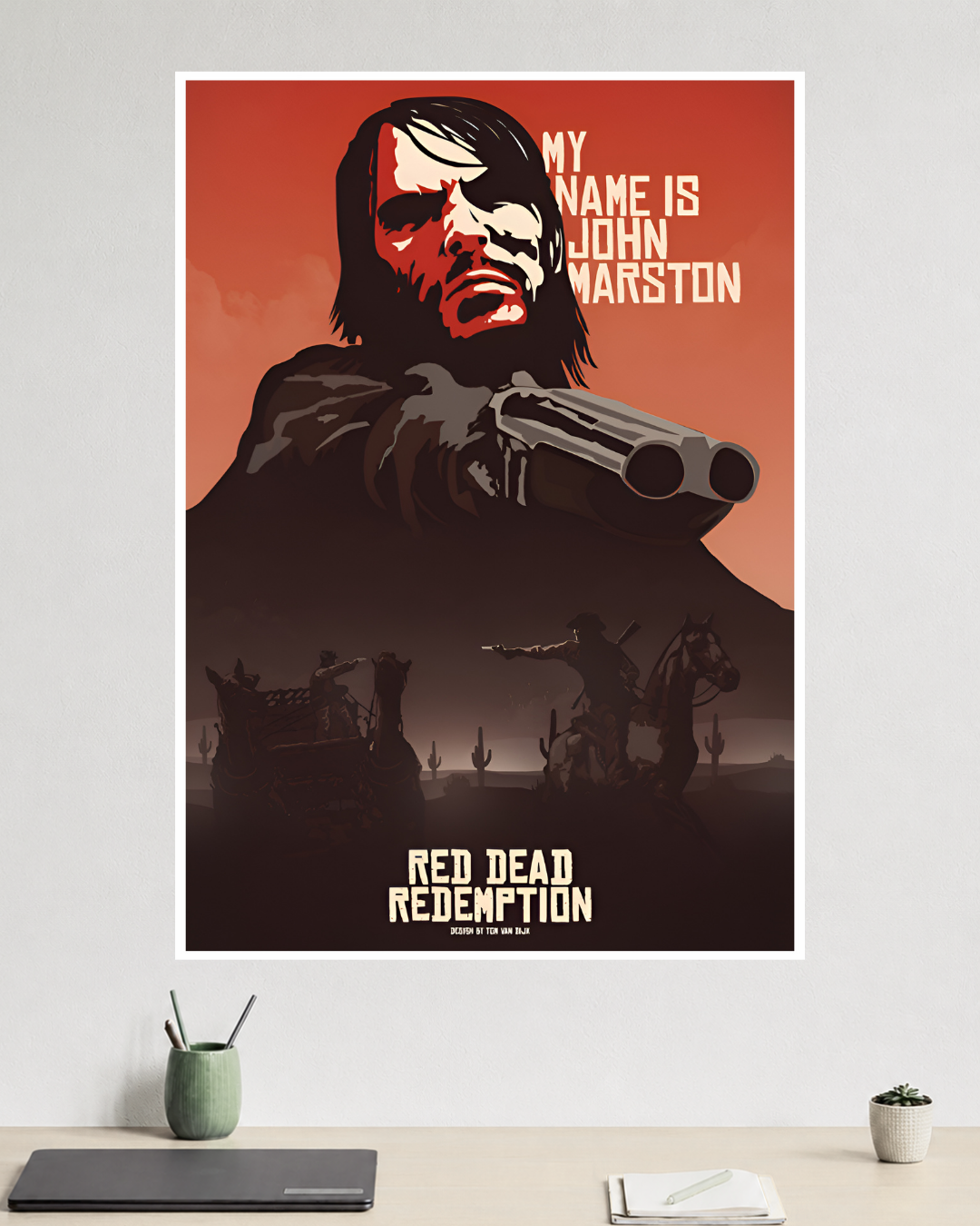Red Dead Redemption | John Marston | Game Poster