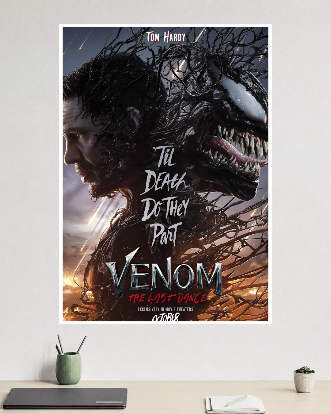 Venom | Venom vs Carnage | Venom: Let There Be Carnage | Marvel Poster