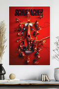 Michael Schumacher | Formula 1 Pit Stop | F1 Racing Poster